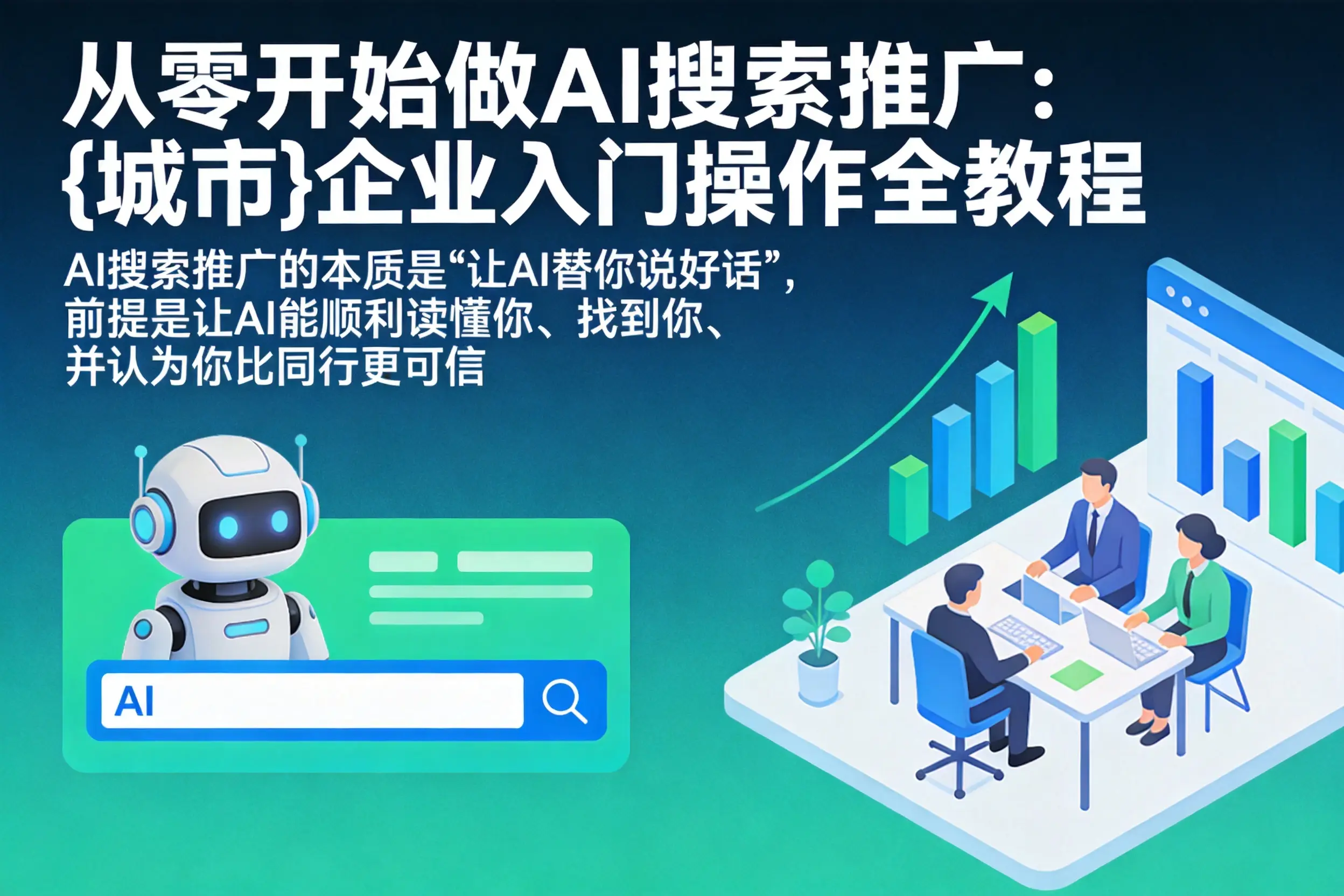 从零开始做AI搜索推广:齐齐哈尔企业入门操作全教程