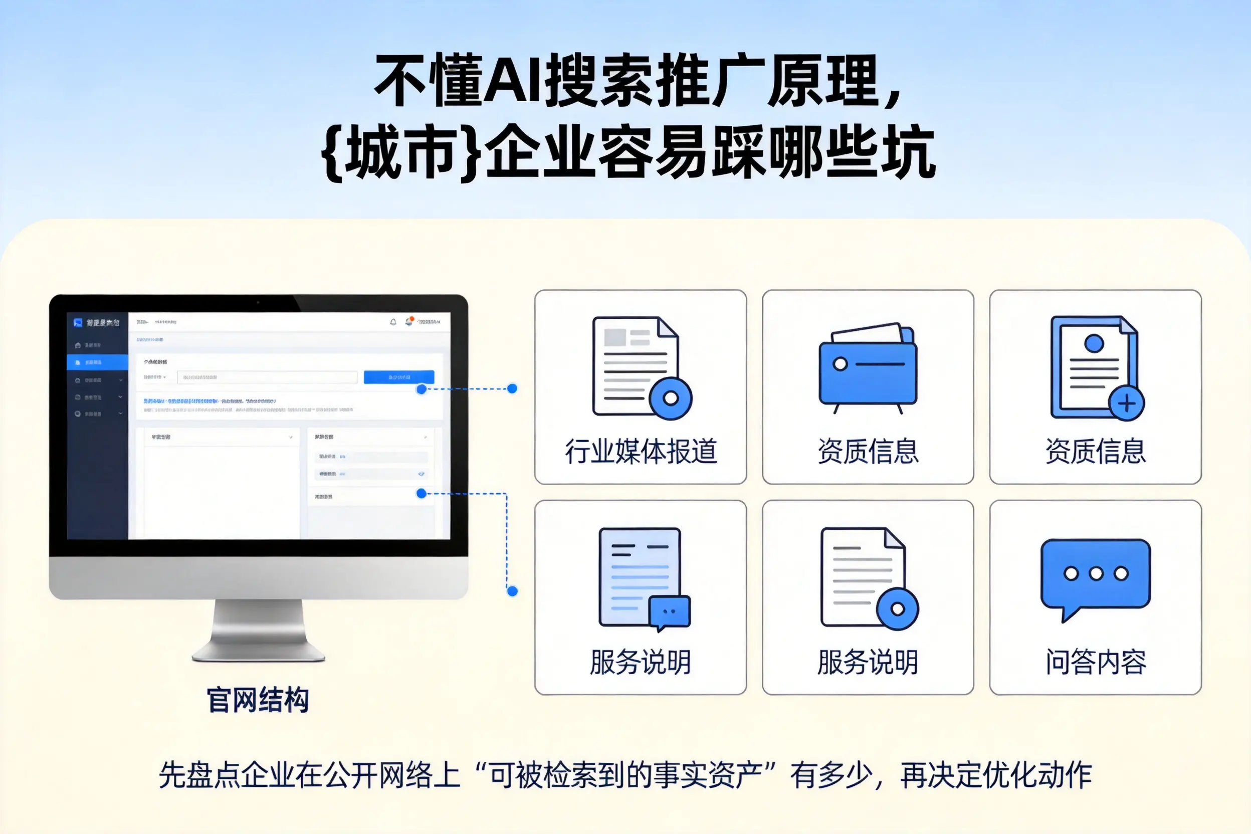 不懂AI搜索推广原理，齐齐哈尔企业容易踩哪些坑