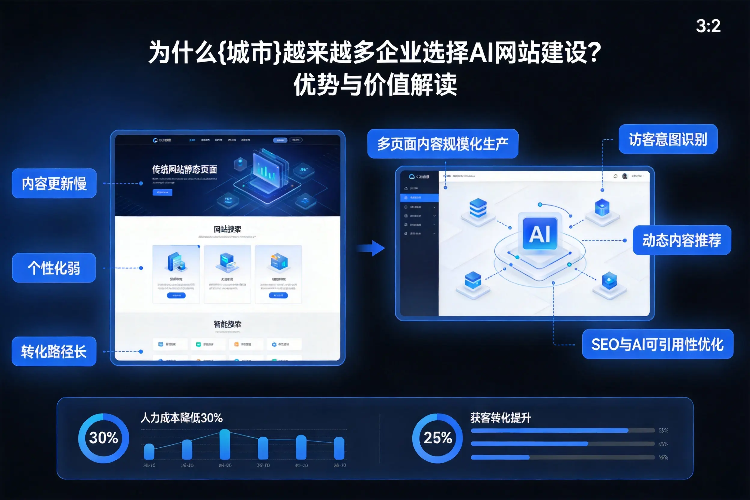 为什么齐齐哈尔越来越多企业选择AI网站建设？优势与价值解读