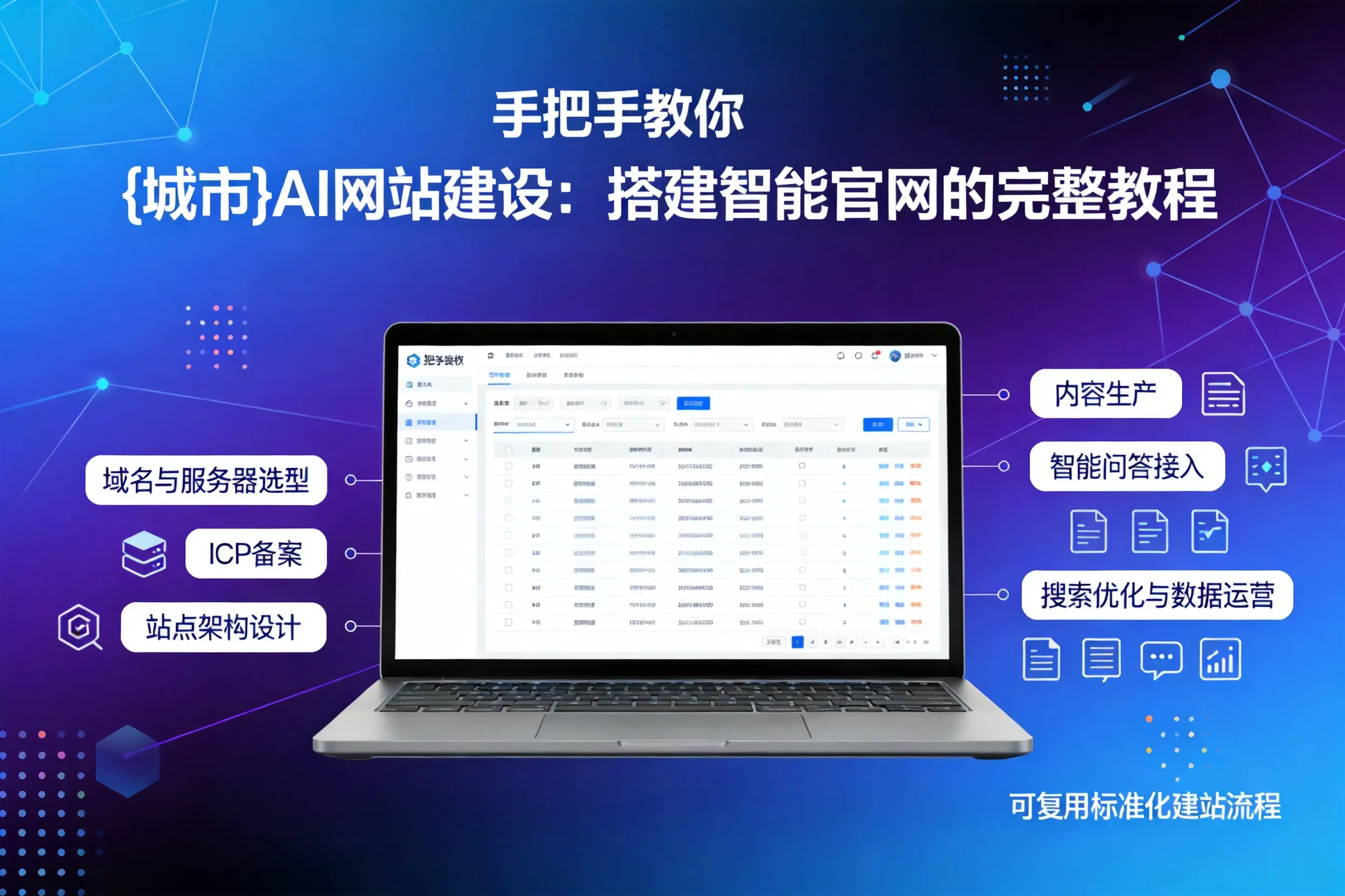 手把手教你齐齐哈尔AI网站建设：搭建智能官网的完整教程