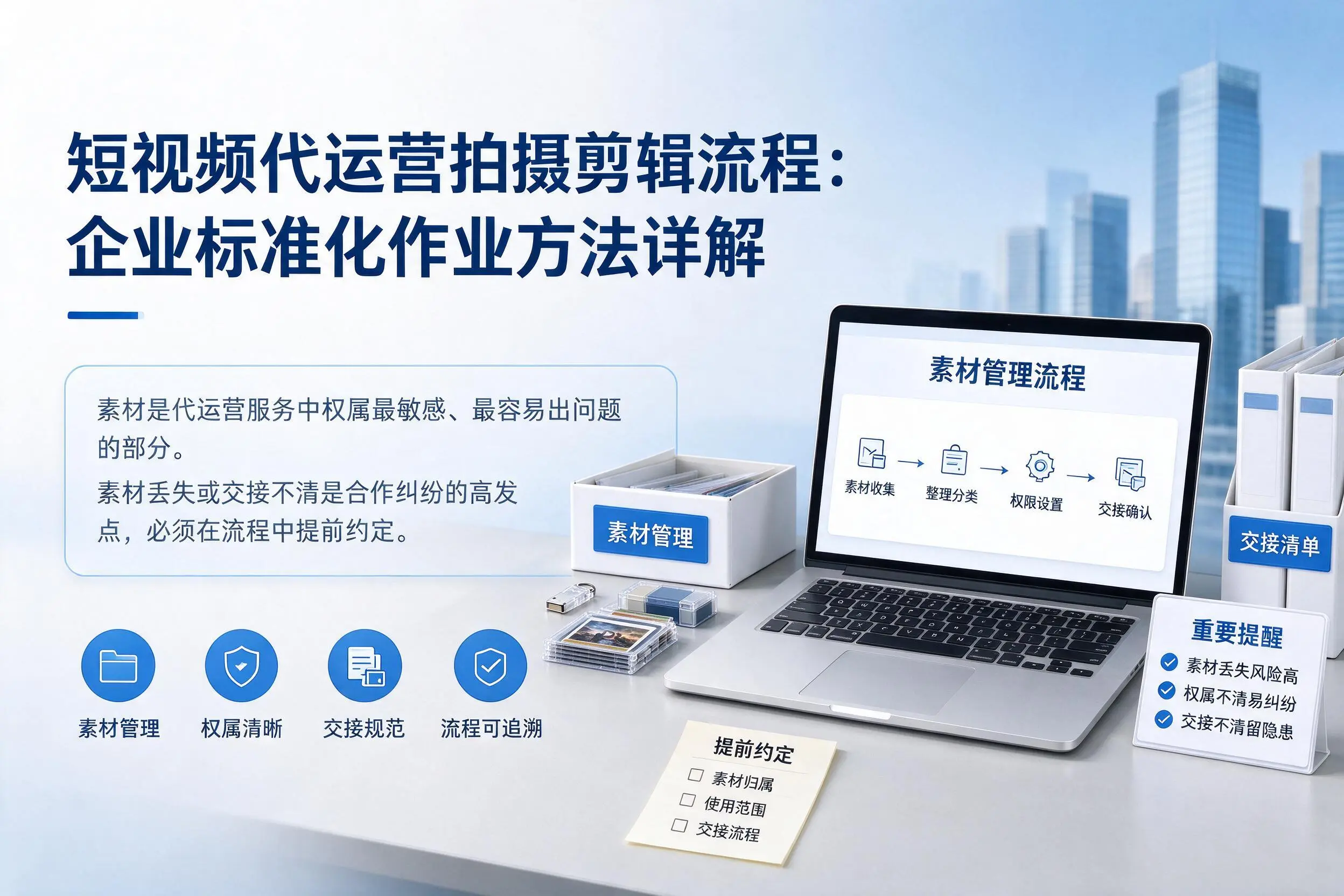 短视频代运营拍摄剪辑流程:齐齐哈尔企业标准化作业方法详解
